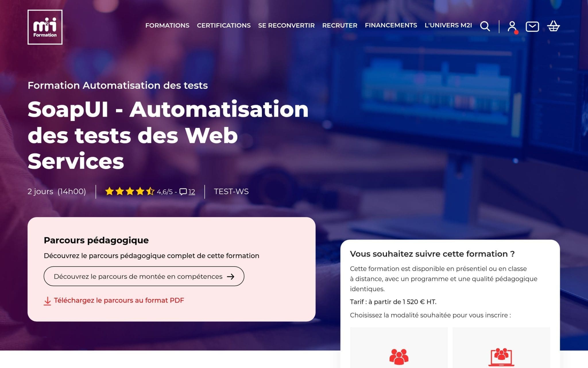 SoapUI - Automatisation des tests des Web Services - M2i