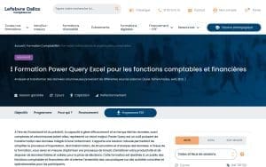 Formation Power Query Excel pour les fonctions comptables et financières – Lefebvre Dalloz Compétences