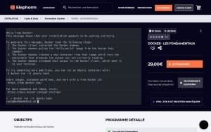 Docker - Les fondamentaux - Elephorm