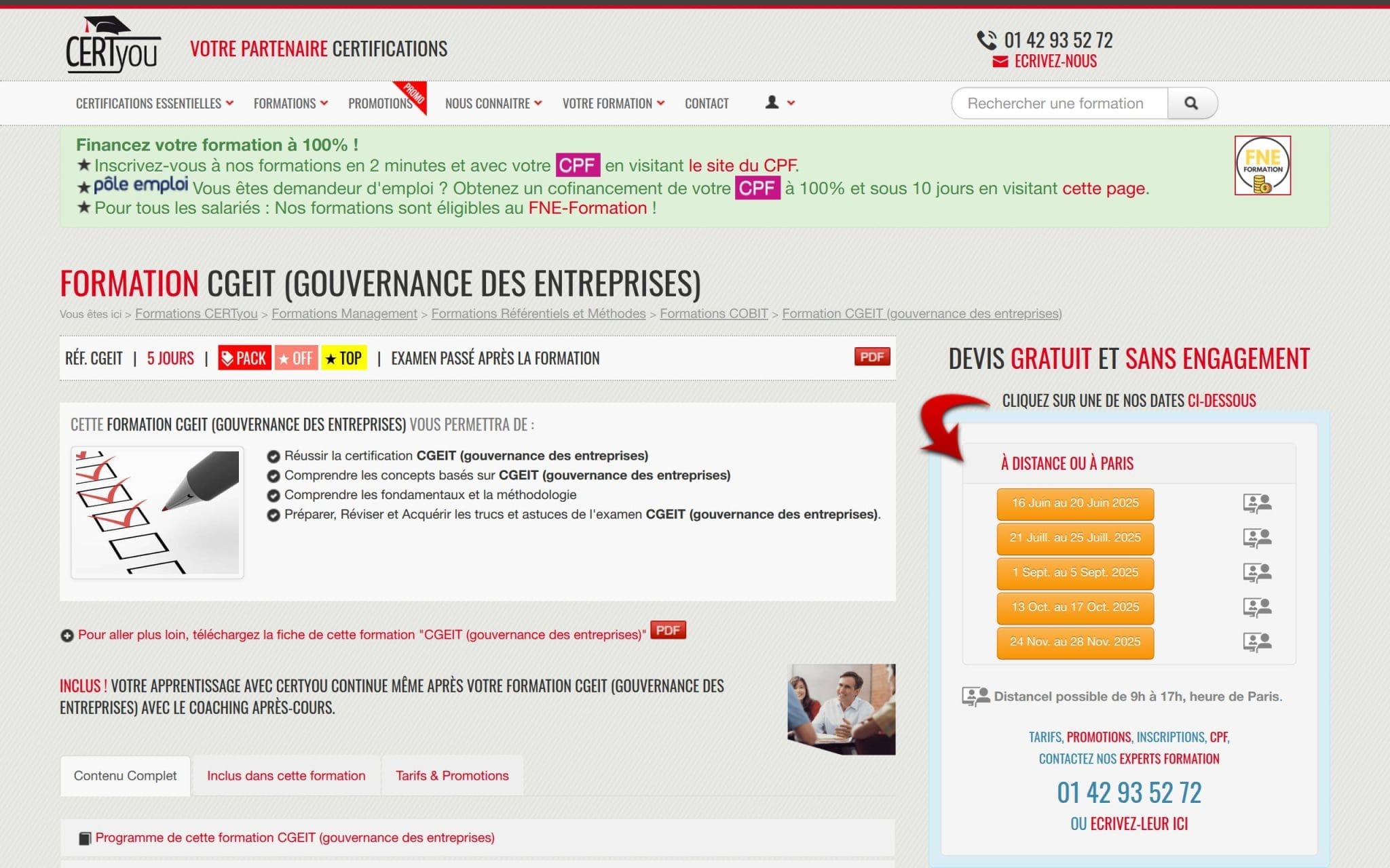 Formation CGEIT (gouvernance des entreprises) - CertYou