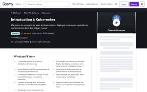 Introduction à Kubernetes - Udemy