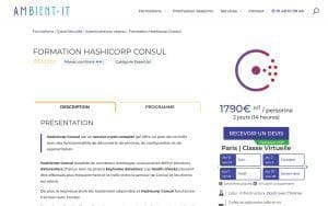 Formation Hashicorp Consul – Ambient IT