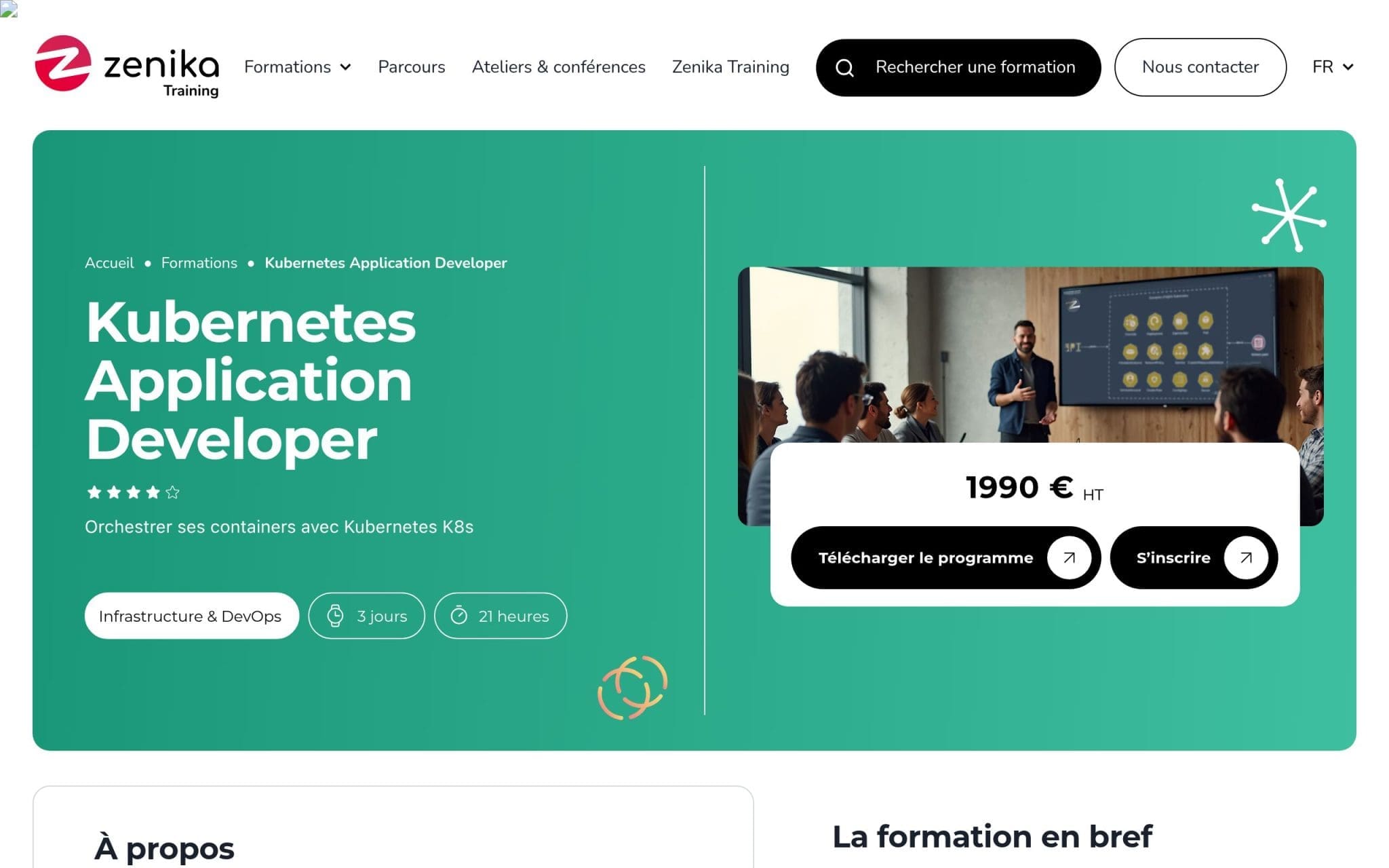 Kubernetes Application Developer - Zenika