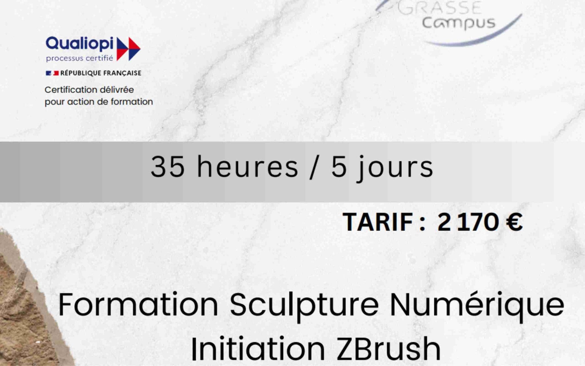 Sculpture numérique initiation ZBrush - INSTITUT EUROPEEN DE SCULPTURE