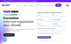 Formation Gérer son organisation avec Airtable – L’École Cube