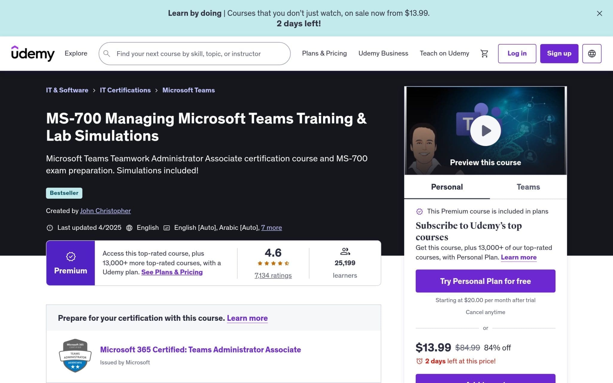 MS-700 Managing Microsoft Teams Training & Lab Simulations - Udemy