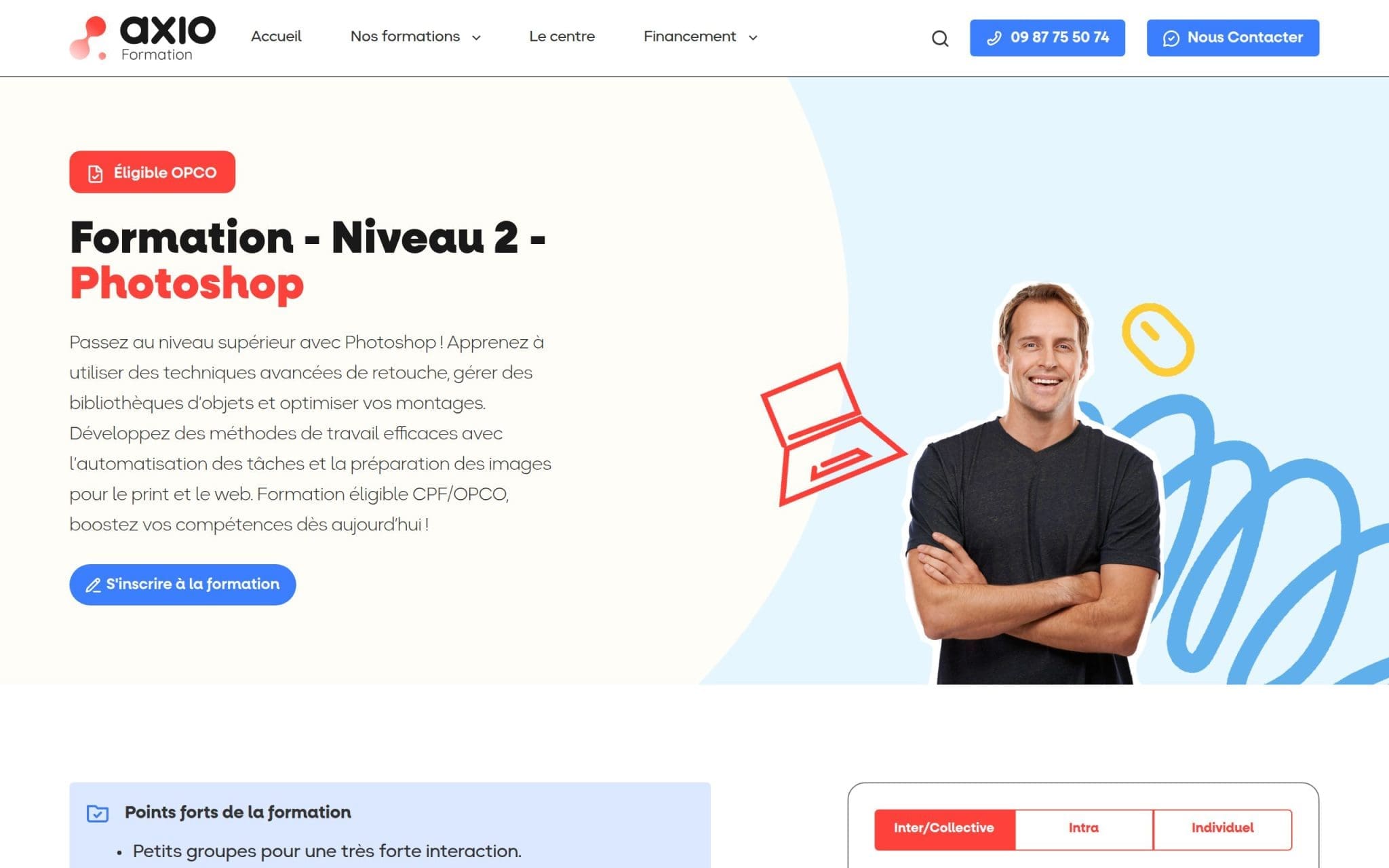 Formation Photoshop Niveau 2 - Axio Formation