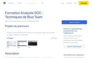 Formation Analyste SOC : Techniques de Blue Team – Alphorm
