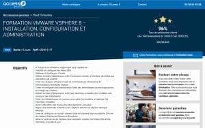 Formation VMware vSphere 8 – Access IT