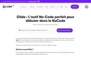 Glide : L’outil No-Code parfait pour débuter dans le NoCode – L’École Cube