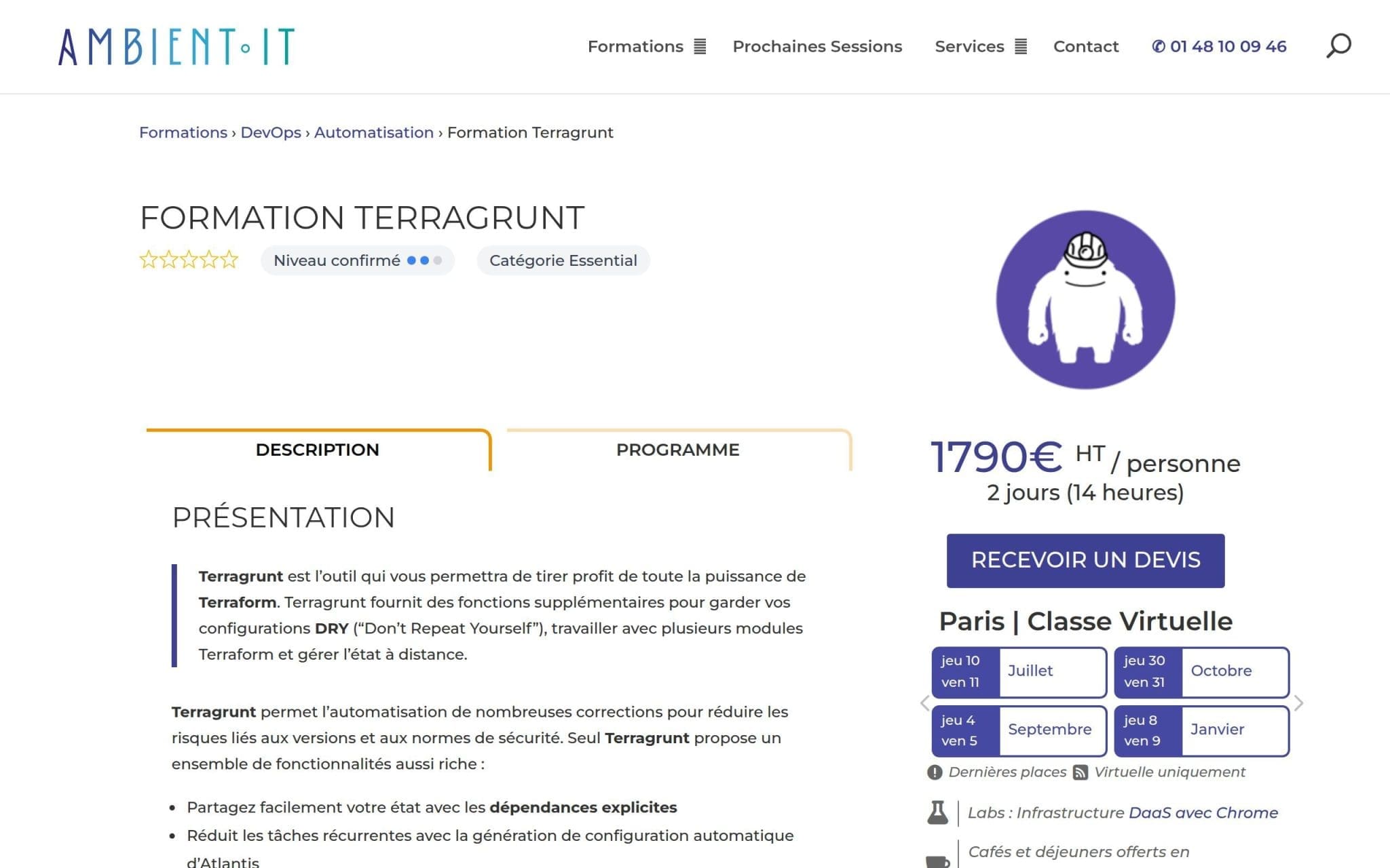 Formation Terragrunt - Ambient IT