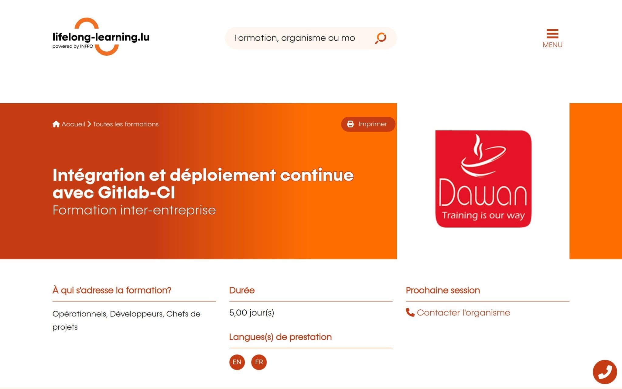 Intégration et déploiement continue avec Gitlab-CI - lifelong-learning.lu