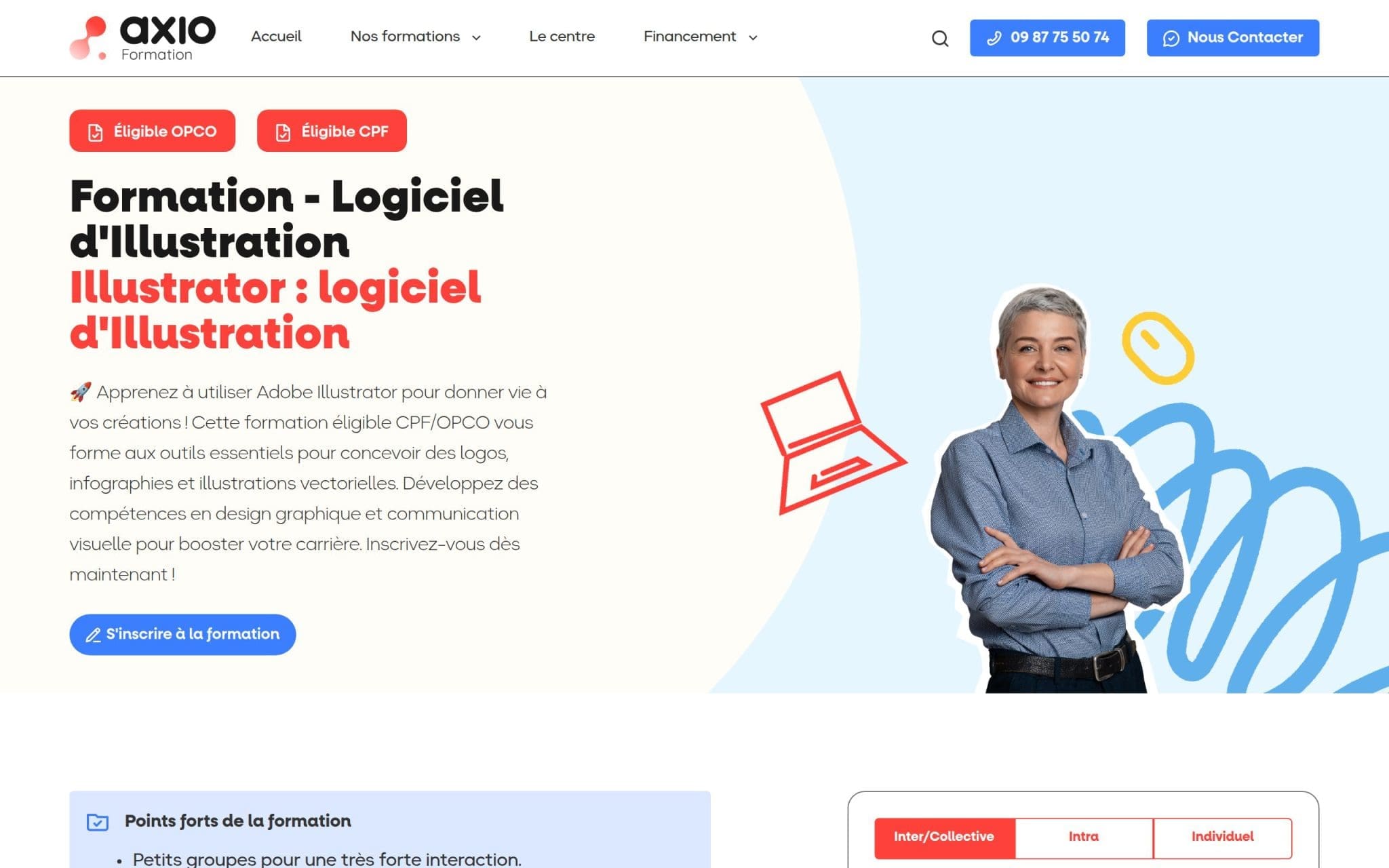 Formation Logiciel d'Illustration Illustrator : logiciel d'Illustration - Axio Formation