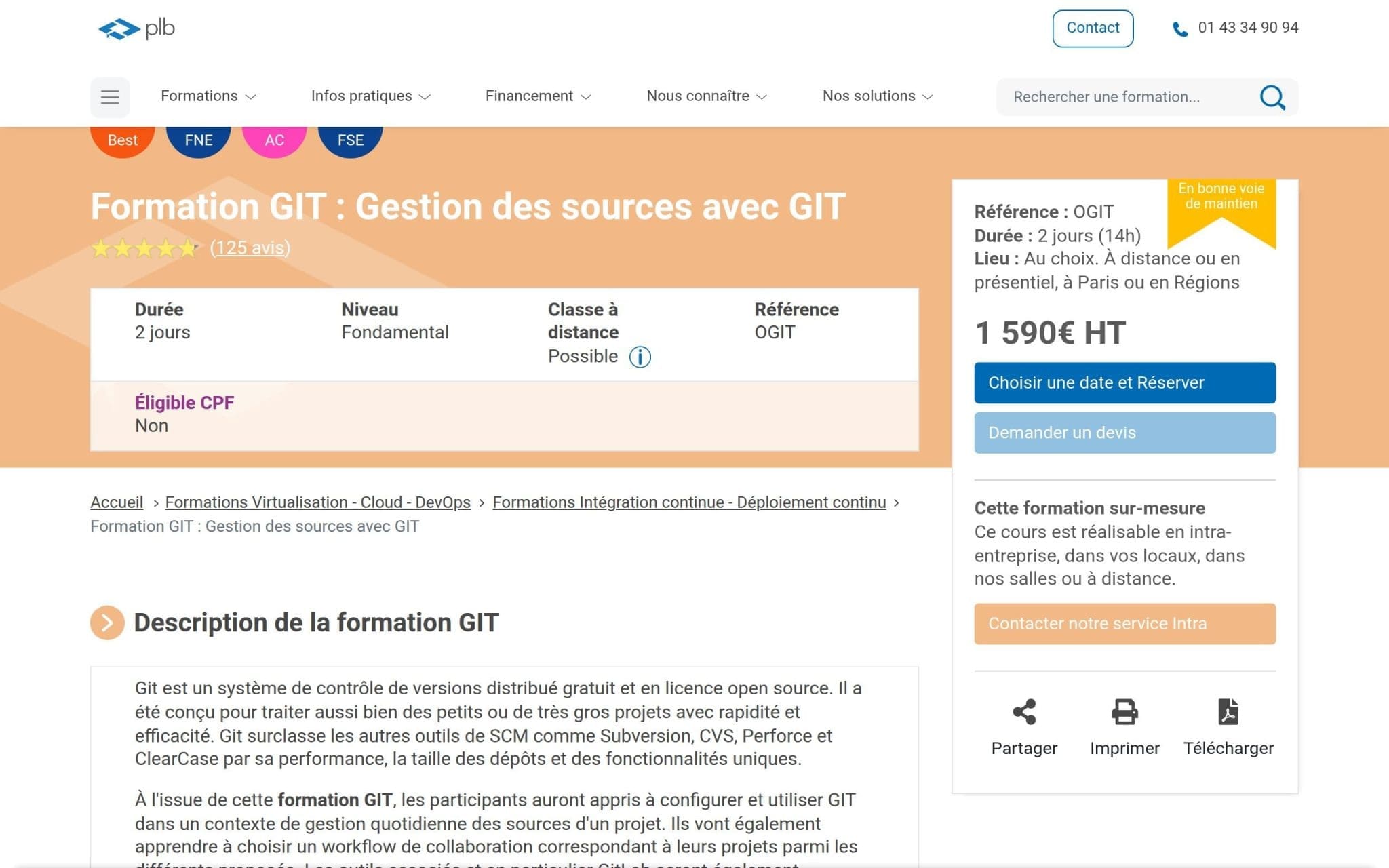 Formation GIT : Gestion des sources avec GIT - Plb Consultant