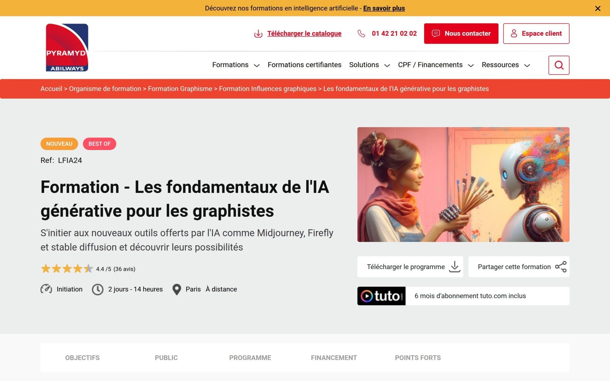 Les fondamentaux de l'IA générative pour les graphistes - Pyramyd NTCV