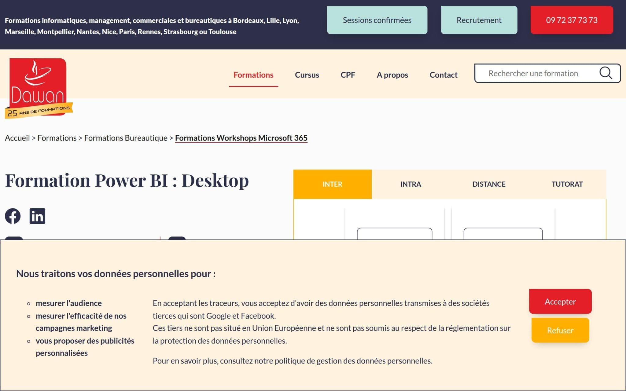 Formation Power BI : Desktop - Dawan