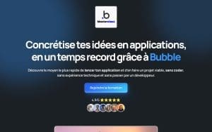 Concrétise tes idées en applications, en un temps record grâce à Bubble – Maxime Gadras
