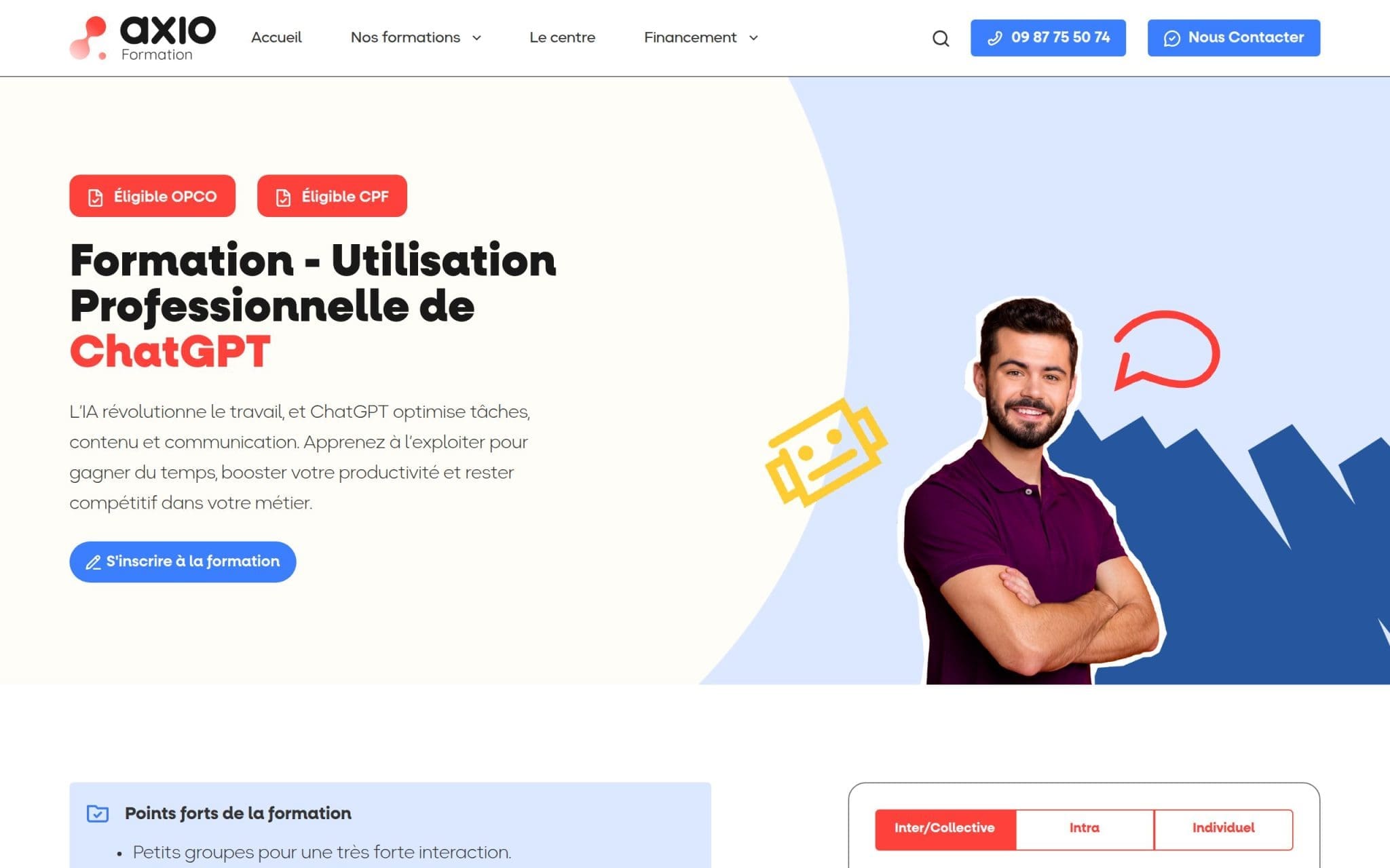 Formation Utilisation Professionnelle de ChatGPT - Axio Formation