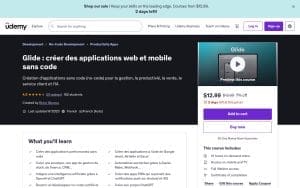 Glide : créer des applications web et mobile sans code – Udemy