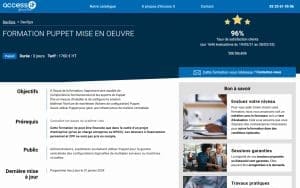 Formation Puppet Mise en oeuvre - Access IT