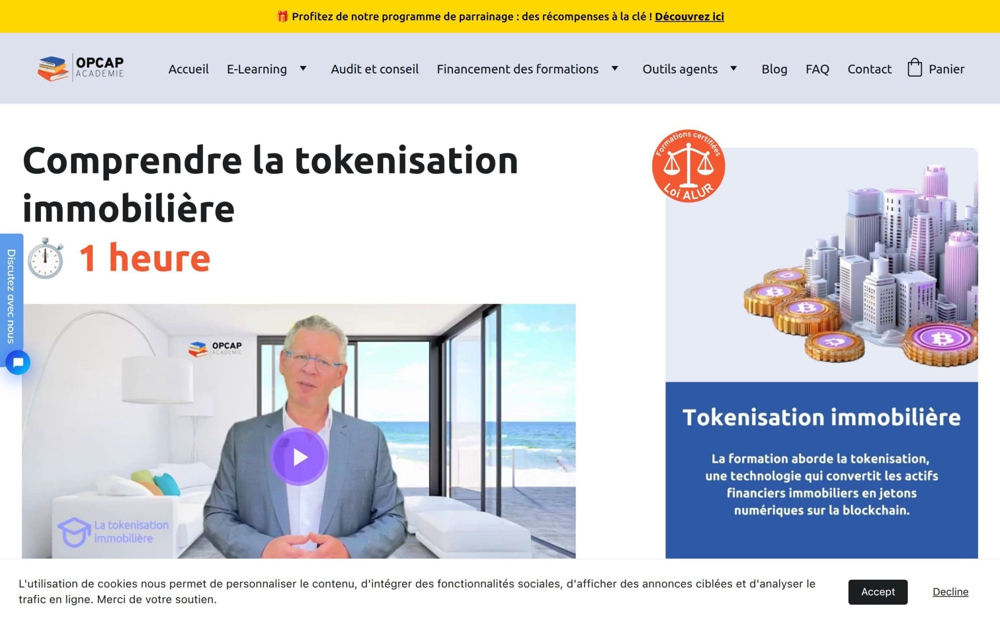 Comprendre la tokenisation immobiliĂšre - OPCAP Academie