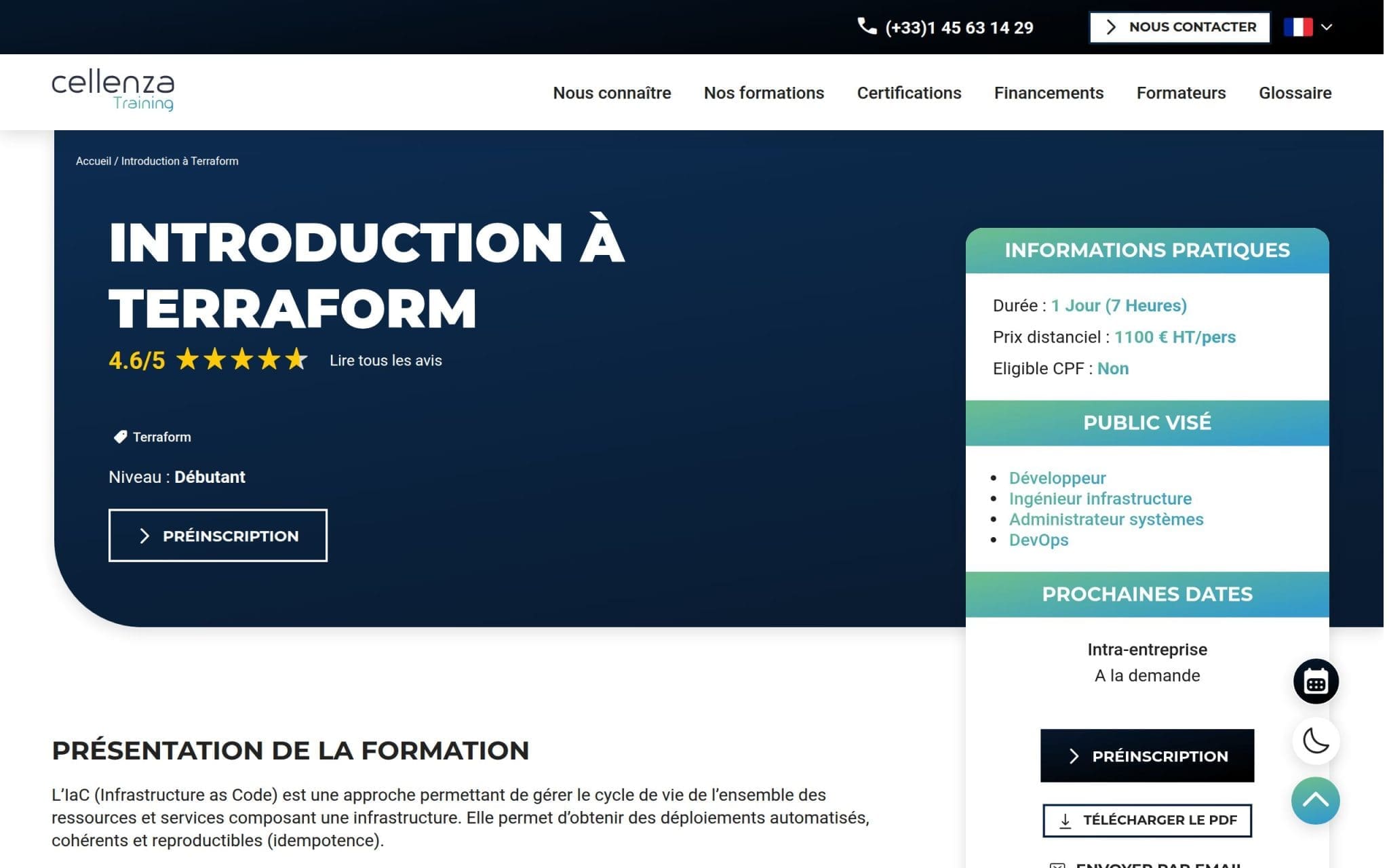 Introduction à Terraform - Cellenza Training