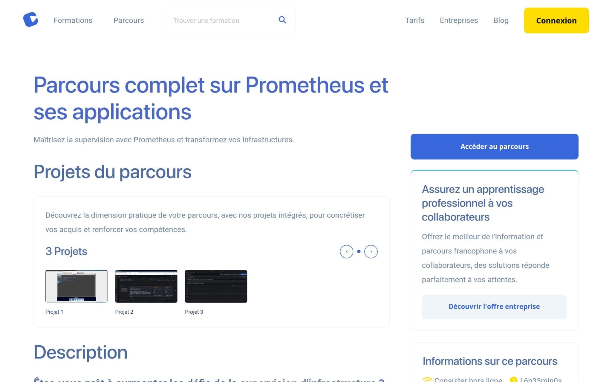 Parcours complet sur Prometheus et ses applications - Alphorm
