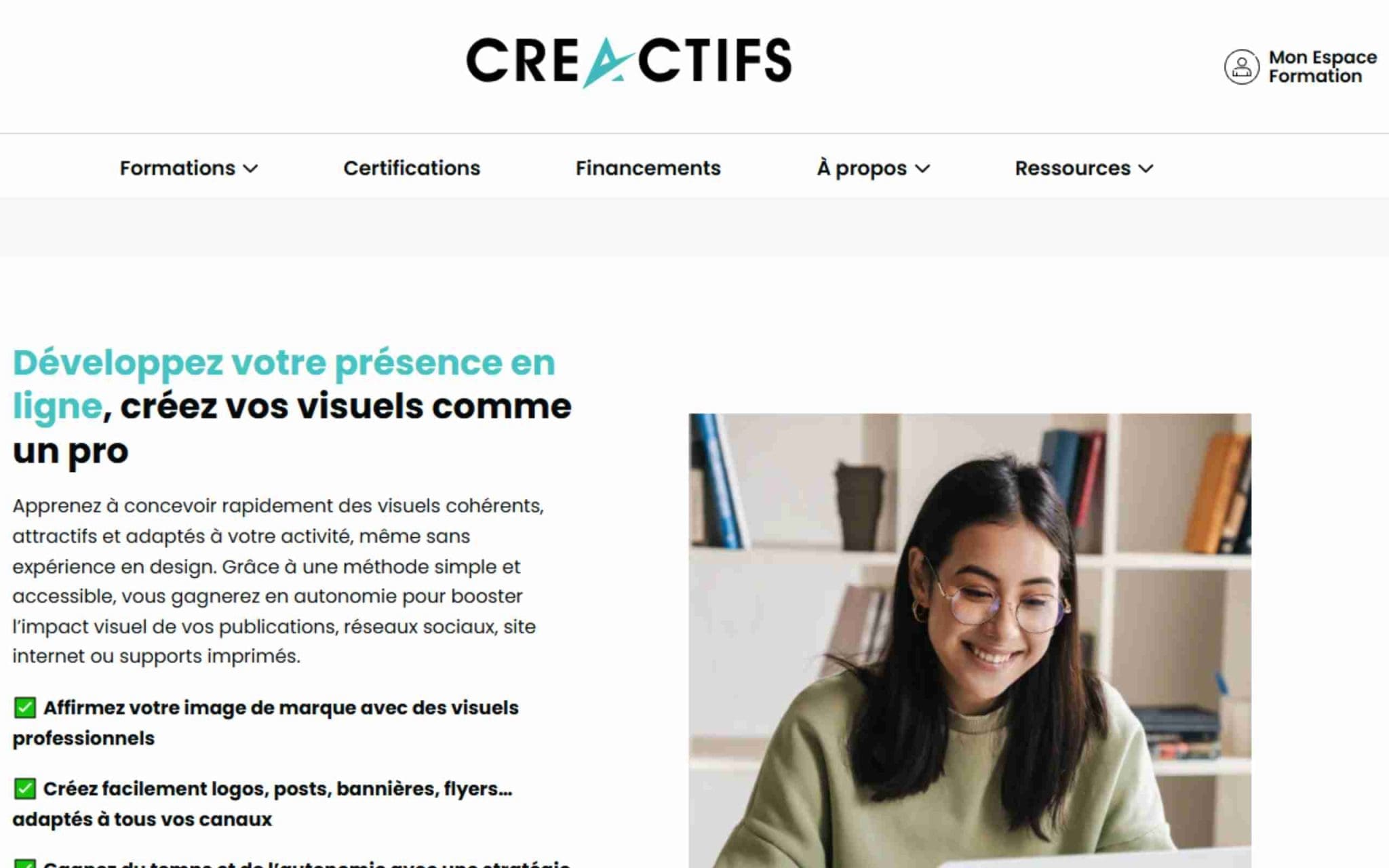 Formation Développez votre présence en ligne, créez vos visuels comme un pro avec Canva - CréActifs