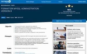 Formation MySQL Administration – Access IT