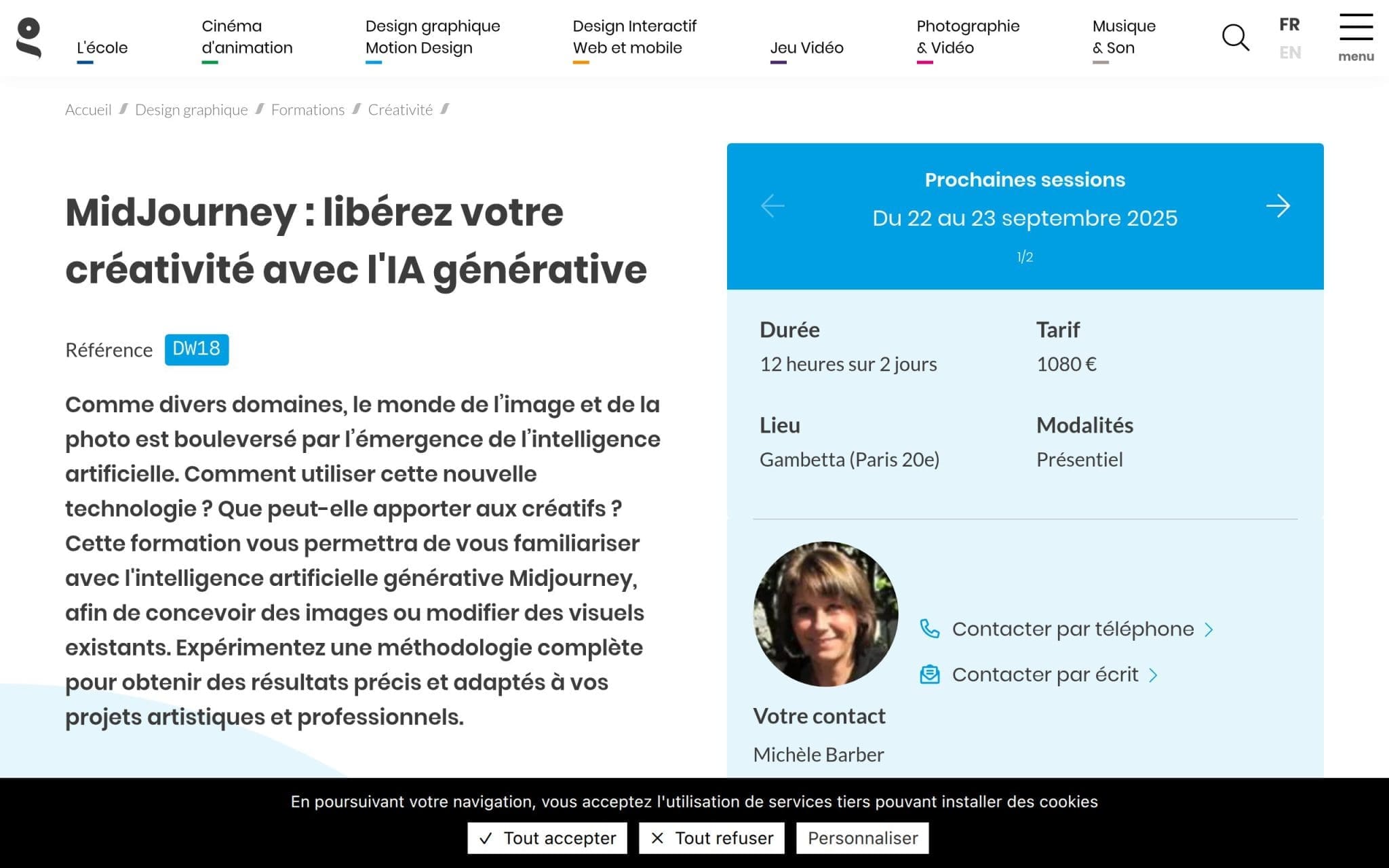 MidJourney : libérez votre créativité avec l'IA générative - GOBELINS