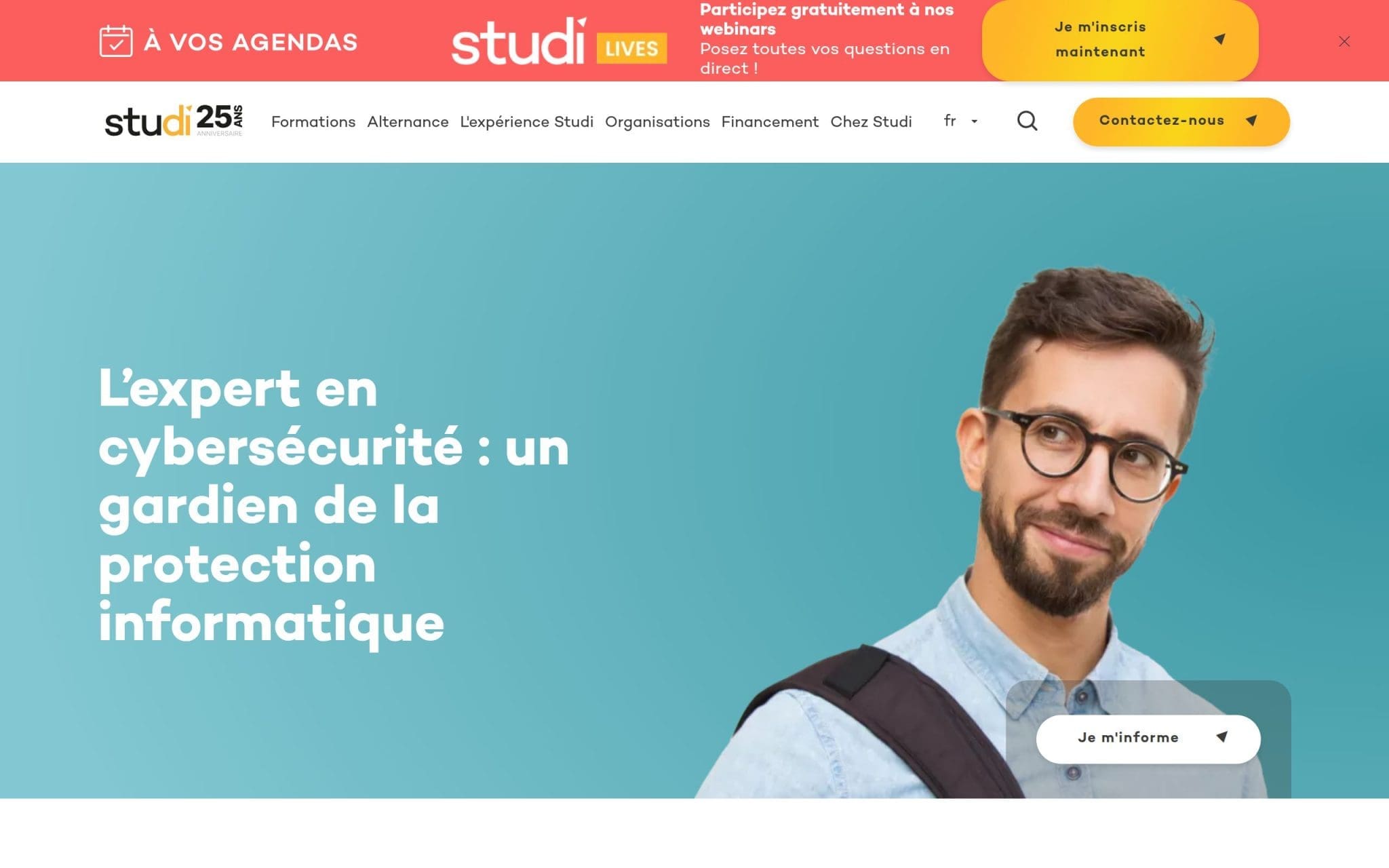 L’expert en cybersécurité - Studi