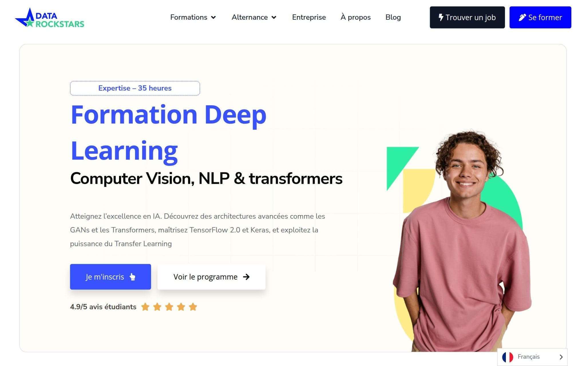 Intelligence Artificielle et Deep Learning - DataRockstars