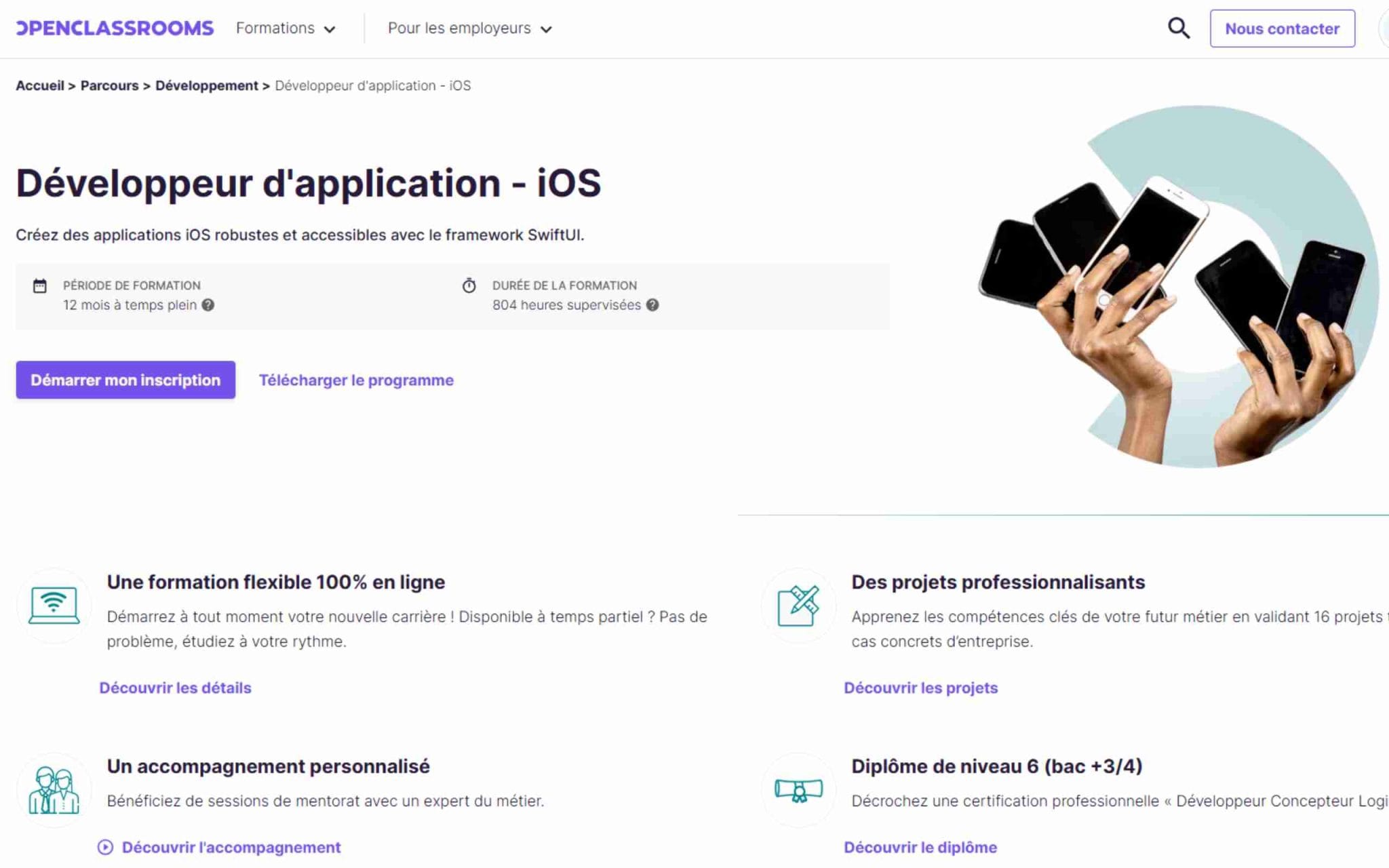 Développeur d'application - iOS - OpenClassrooms