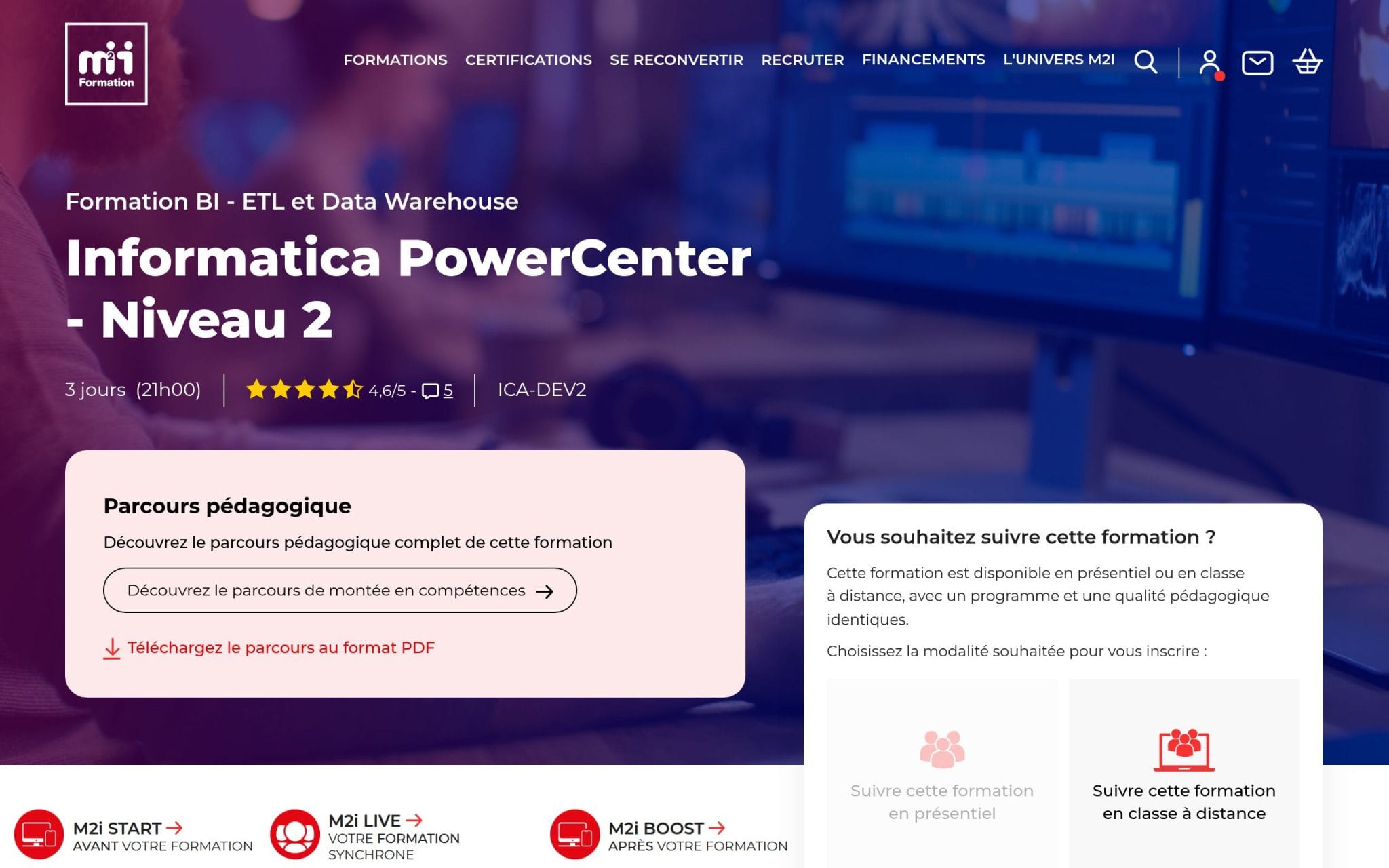 Informatica PowerCenter - Niveau 2 - M2i