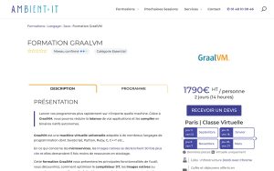 Formation GraalVM – Ambient IT