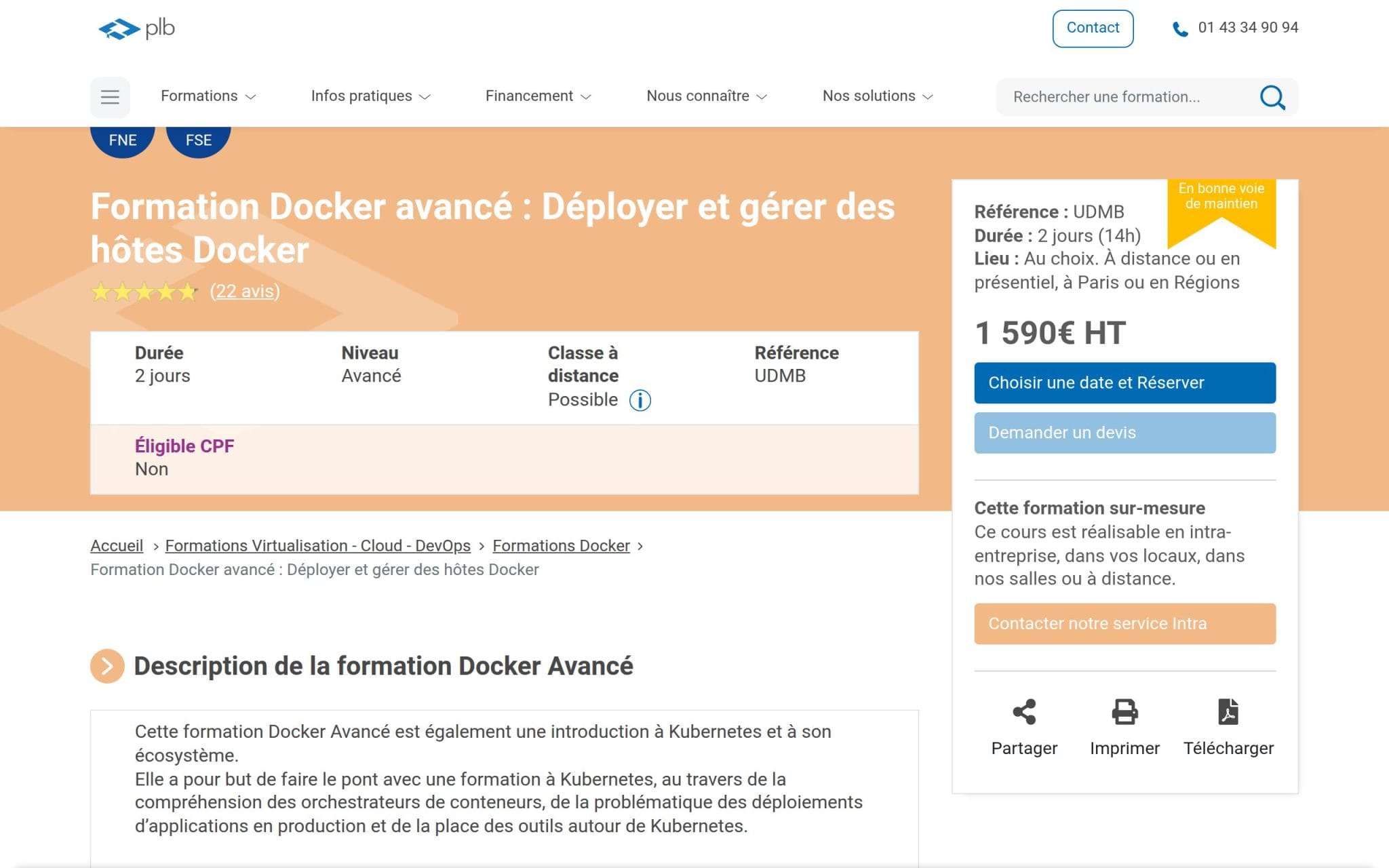 Formation Docker avancé : Déployer et gérer des hôtes Docker - Plb Consultant