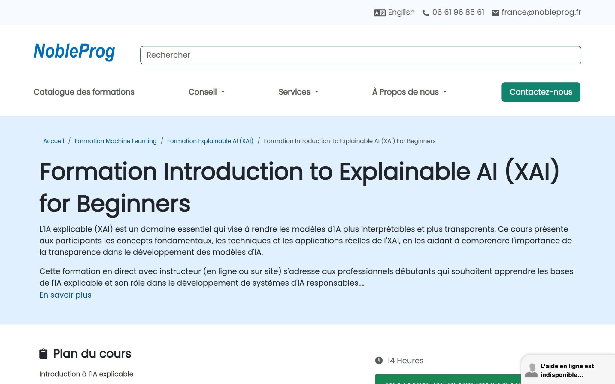 Introduction to Explainable AI (XAI) for Beginners - NobleProg