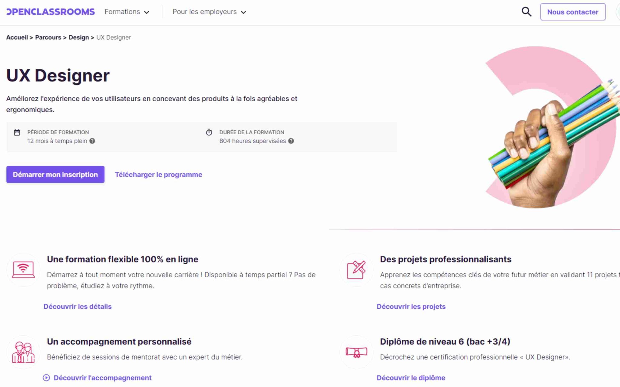 UX Designer - OpenClassrooms