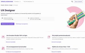 UX Designer - OpenClassrooms