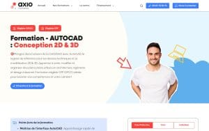 Formation AUTOCAD : Conception 2D & 3D – Axio Formation