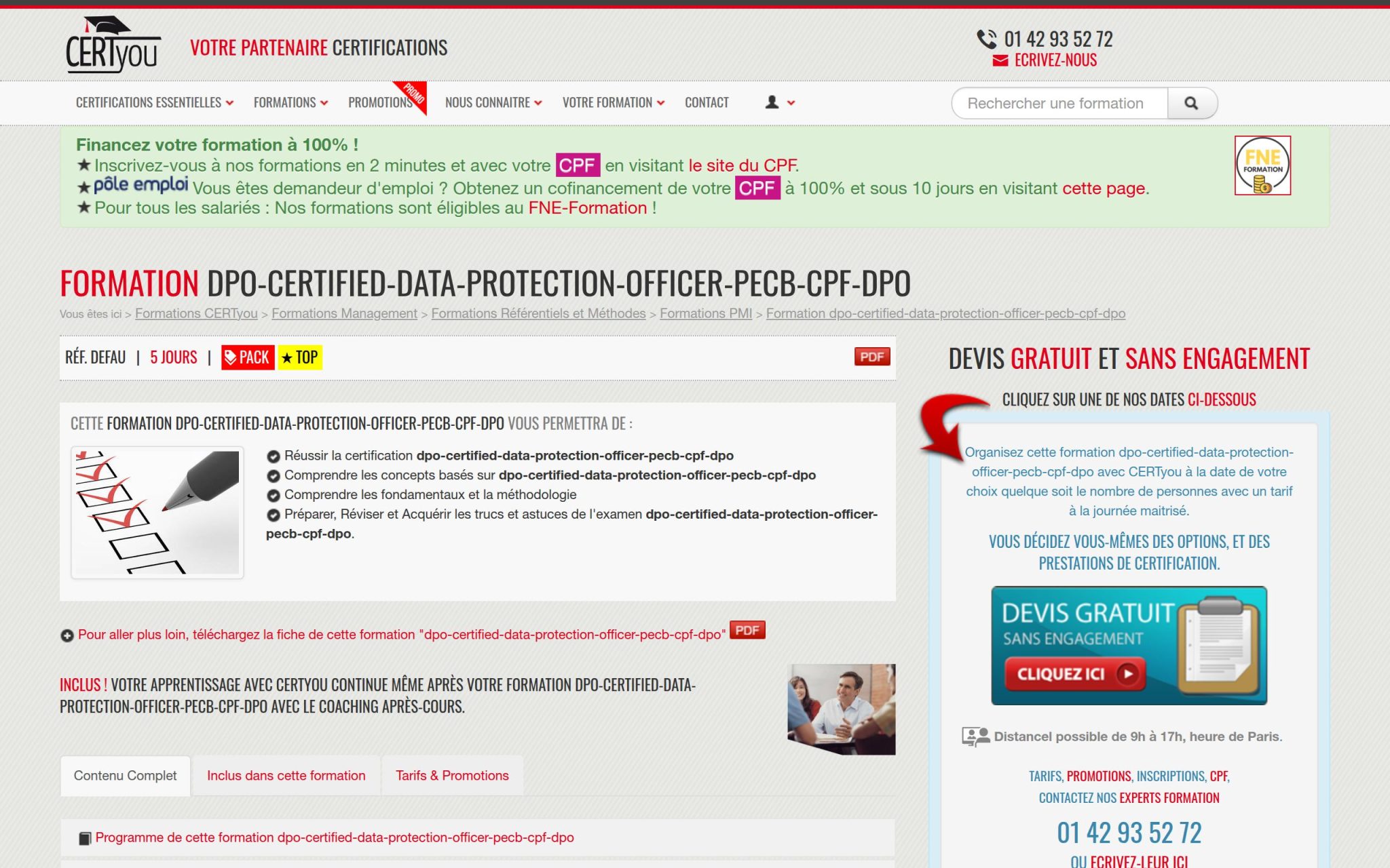 Formation Expert CDPO CNIL - CertYou