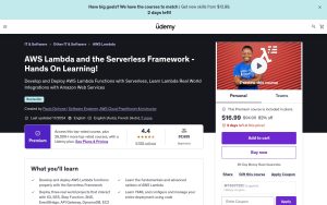 AWS Lambda – Udemy