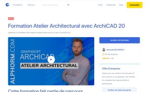 Formation Atelier Architectural avec ArchiCAD 20 – Alphorm