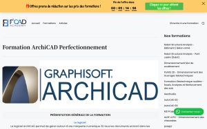 Formation ArchiCAD Perfectionnement – F2 CAD Academy