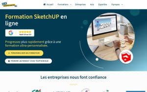 Formation SketchUP en ligne, éligible au CPF – Clic Compétences
