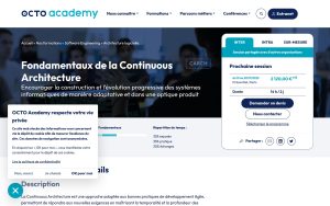 Fondamentaux de la Continuous Architecture – Octo Academy