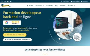 Formation développeur back end en ligne – Clic Compétences