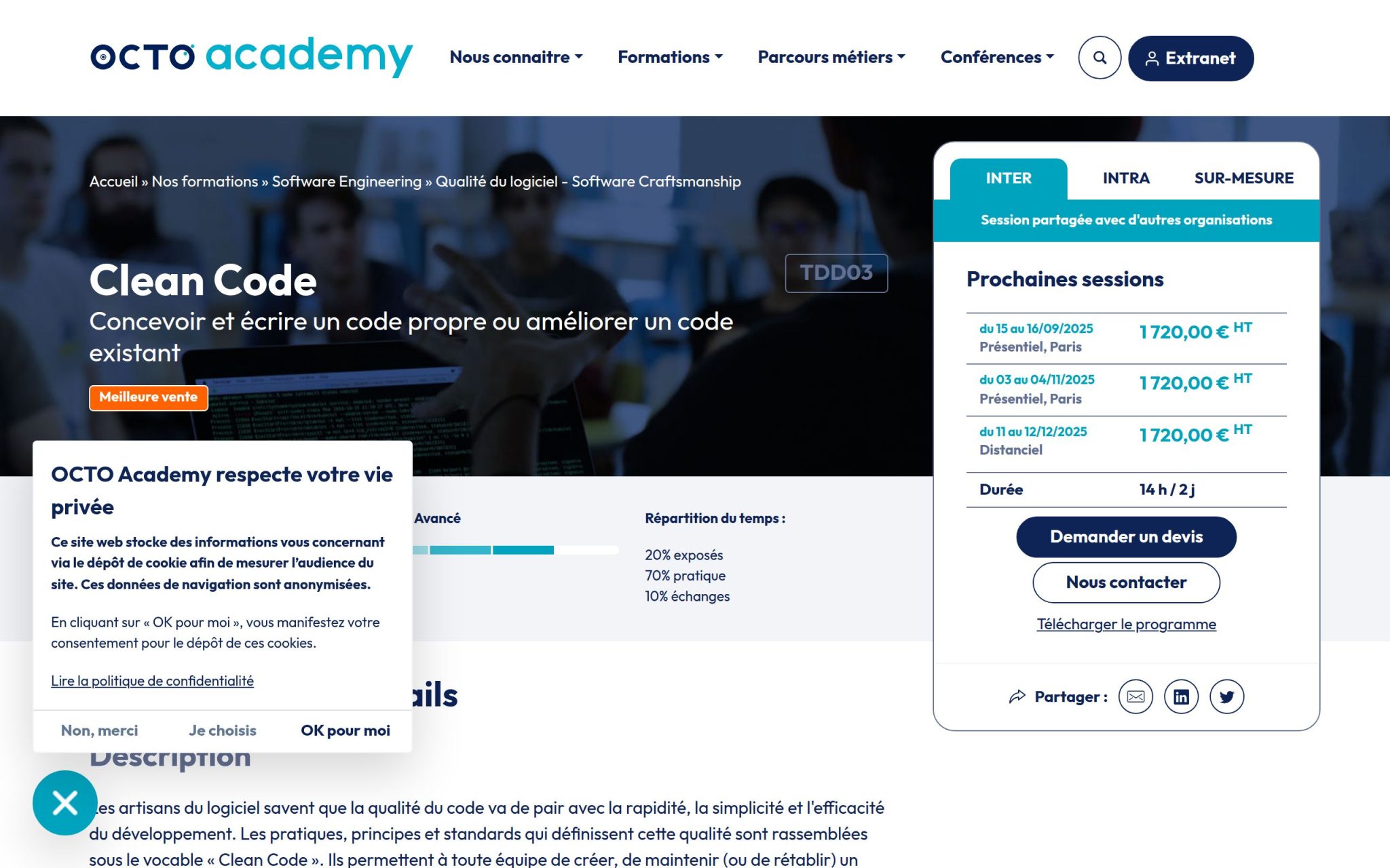 Clean Code - Octo Academy