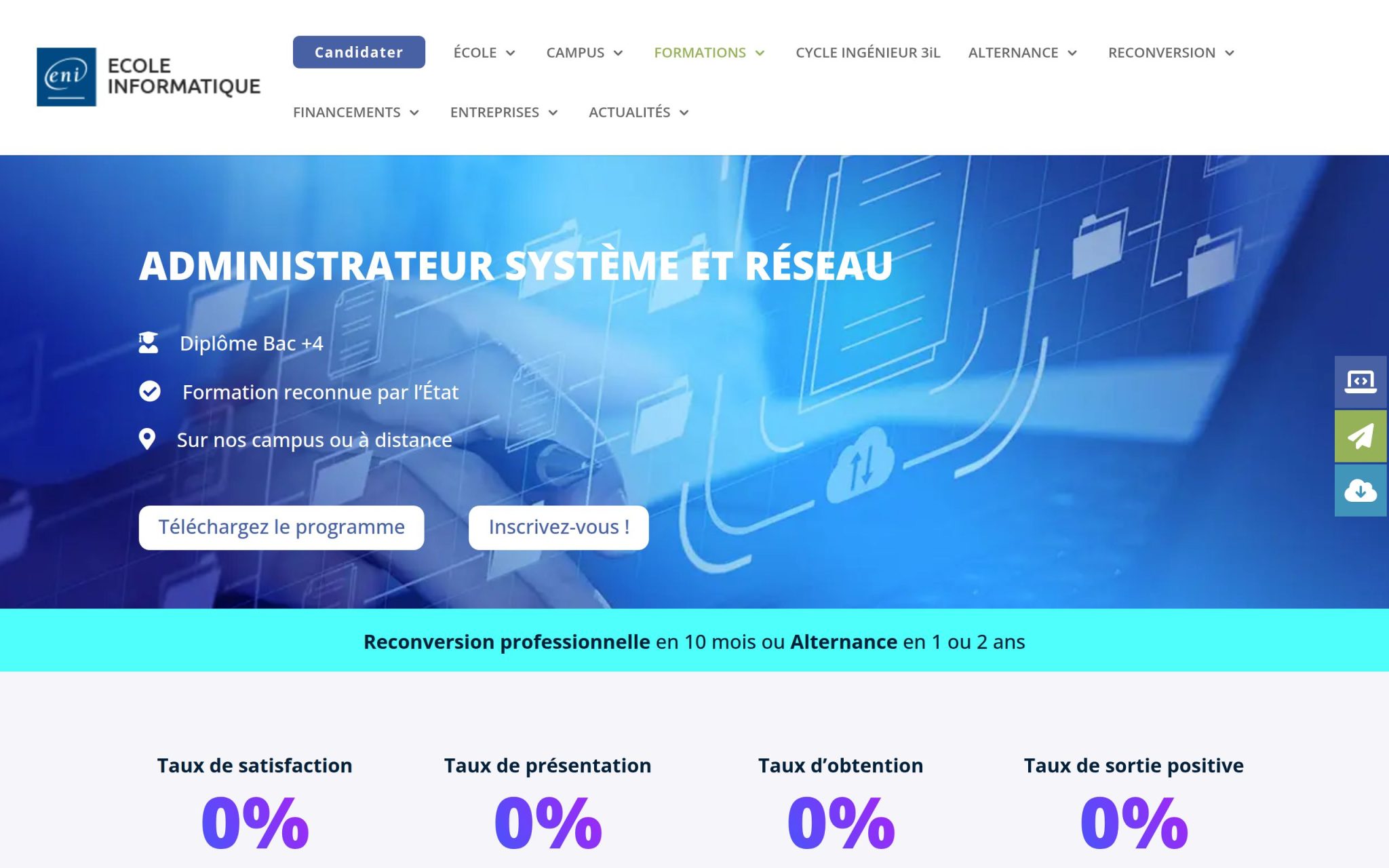 Administrateur SystÚme et Réseau - ENI Ecole Informatique