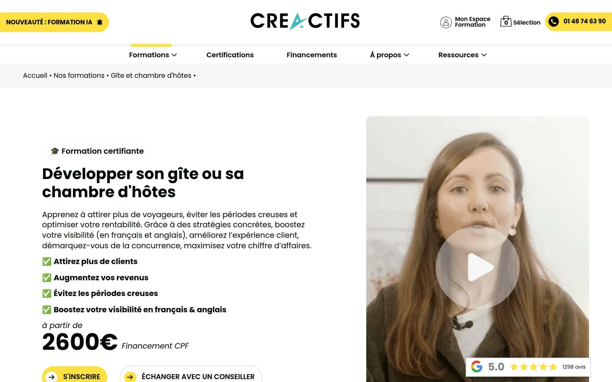 Développer son gßte ou sa chambre d'hÎtes - CréActifs